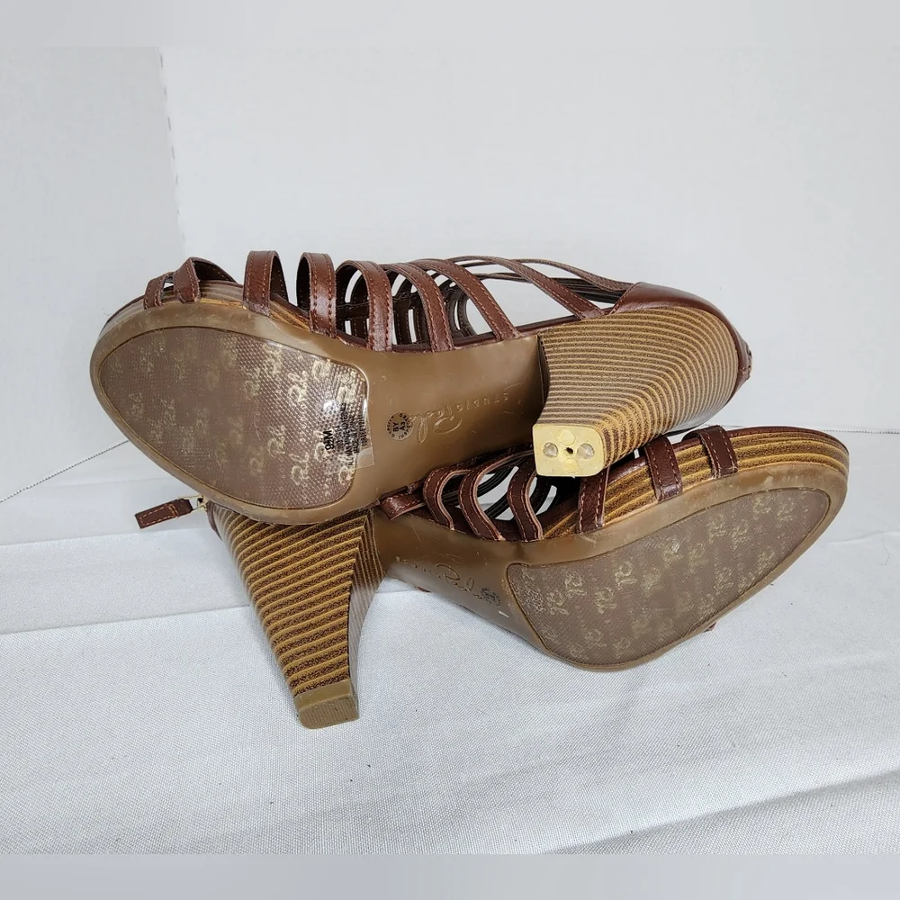 Women's Brown Strappy Sandals